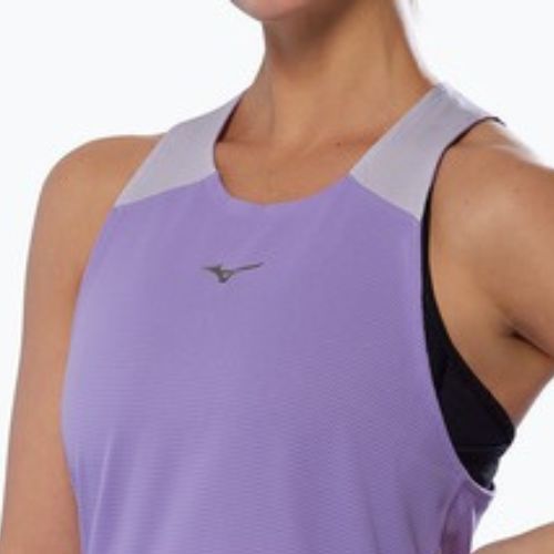 Футболка для бігу жіноча Mizuno Tech Light Tank paisley purple
