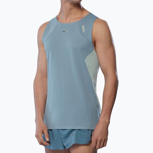 Футболка для бігу чоловіча Mizuno Tech Light Tank citadel