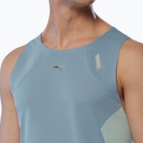 Футболка для бігу чоловіча Mizuno Tech Light Tank citadel