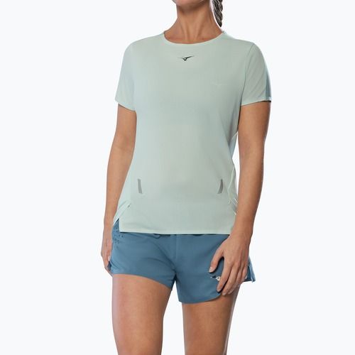 Футболка для бігу жіноча Mizuno Tech Light Tee skylight