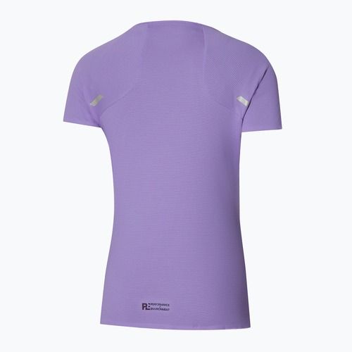 Футболка для бігу жіноча Mizuno Tech Light Tee paisley purple