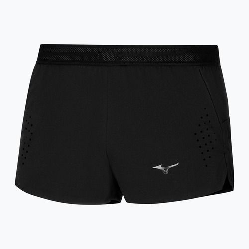 Шорти для бігу чоловічі Mizuno Tech Light Split 1.5" black