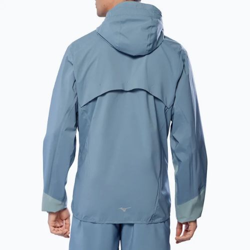 Куртка для бігу чоловіча Mizuno Waterproof 20K ER citadel