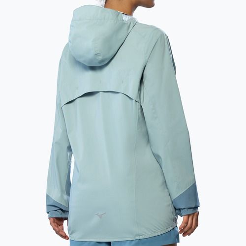 Куртка для бігу жіноча Mizuno Waterproof 20K ER cloud blue