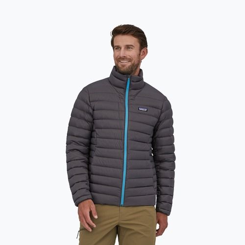 Пуховик чоловічий Patagonia Down Sweater forge grey