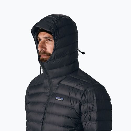 Пуховик чоловічий Patagonia Down Sweater Hoody black