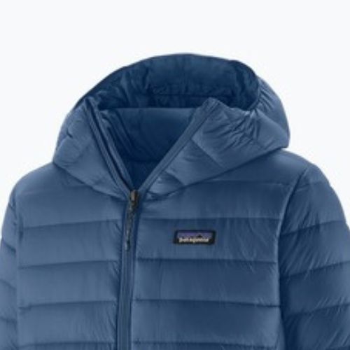 Пуховик чоловічий Patagonia Down Sweater Hoody clement blue