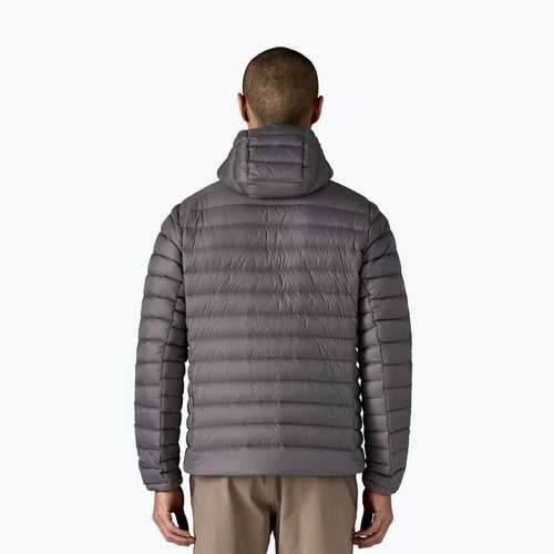 Пуховик чоловічий Patagonia Down Sweater Hoody forge grey w/forge grey