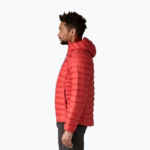 Пуховик чоловічий Patagonia Down Sweater Hoody amanita red