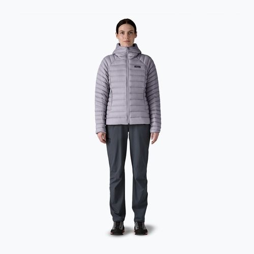 Пуховик жіночий Patagonia Down Sweater Hoody permafrost purple