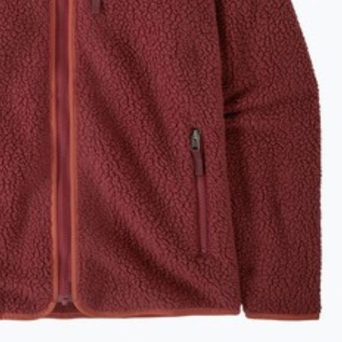 Кофта флісова жіноча Patagonia Retro Pile Hoody sequoia red
