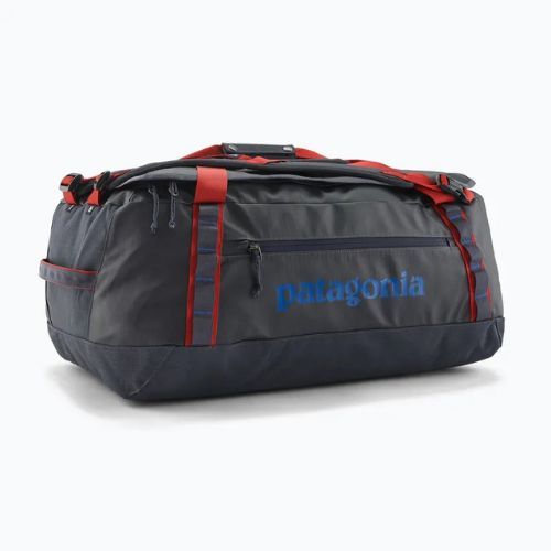 Сумка дорожня Patagonia Black Hole Duffel 55 л smolder blue/amanita red