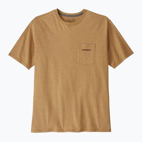 Футболка чоловіча Patagonia Boardshort Logo Pocket Responsibili talon gold
