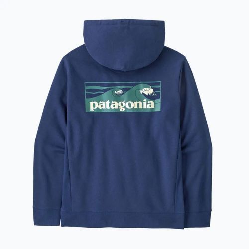 Кофта чоловіча Patagonia Boardshort Logo Uprisal Hoody clement blue
