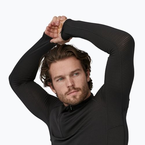 Кофта чоловіча Patagonia Cap Termal Weight Zip Neck black