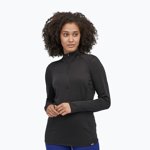 Кофта жіноча Patagonia Cap Termal Weight Zip Neck black