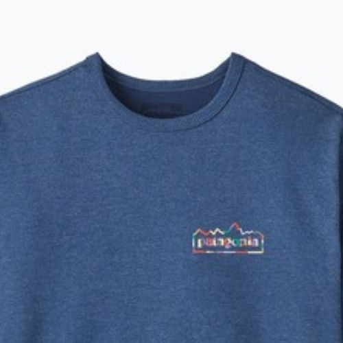 Кофта чоловіча Patagonia Lightweight Unity Fitz Wildrise Crew clement blue