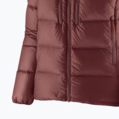 Пуховик жіночий Patagonia Fitz Roy Down Hoody dark ruby w / sizzle red