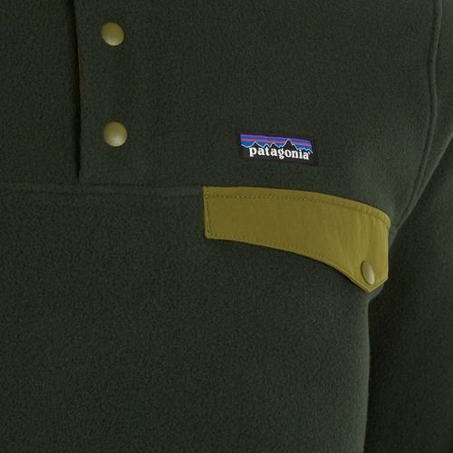 Кофта трекінгова чоловіча Patagonia LW Synch Snap-T P / O old growth green