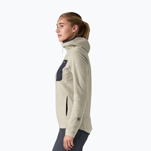 Кофта флісова жіноча Patagonia R1 Air Full-Zip Hoody wool white