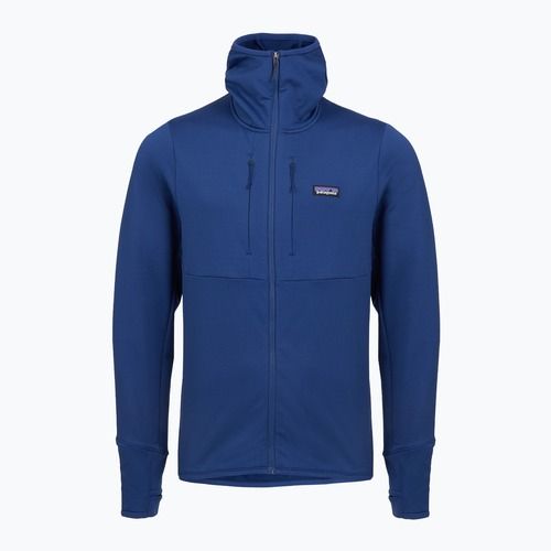 Кофта трекінгова чоловіча Patagonia R1 Thermal Full Zip Hoody clement blue