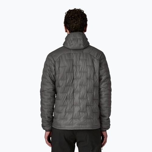 Пуховик чоловічий Patagonia Micro Puff Hoody forge grey