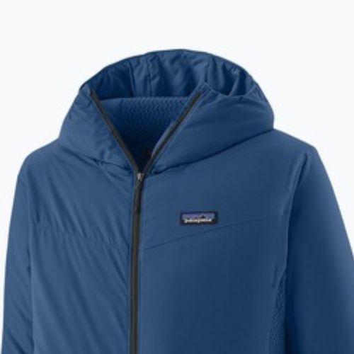 Куртка гібридна чоловіча Patagonia Nano-Air Light Hybrid Hoody smolder blue