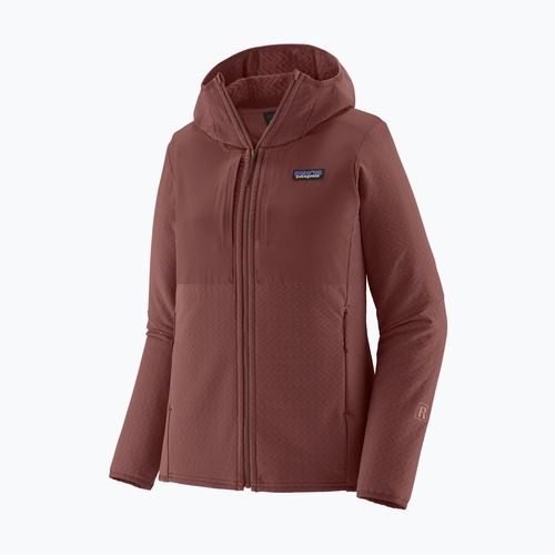 Куртка софтшел жіноча Patagonia R2 CrossStrata Hoody dark ruby