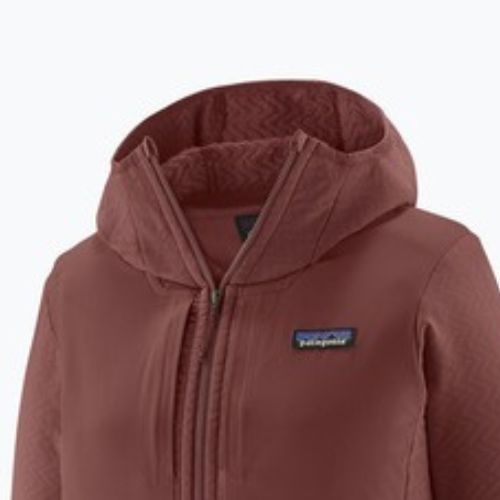 Куртка софтшел жіноча Patagonia R2 CrossStrata Hoody dark ruby