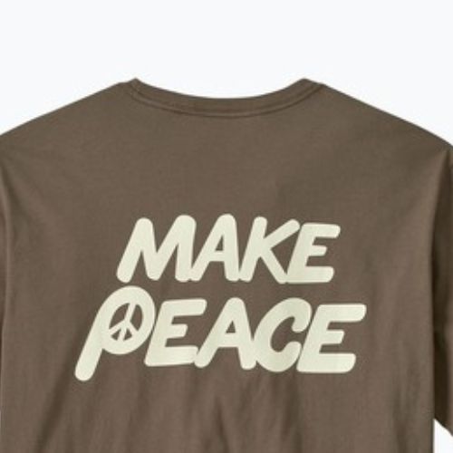 Футболка чоловіча Patagonia Balance Organic peace seeds / marlow brown