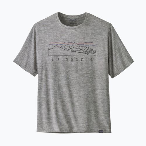 Футболка чоловіча Patagonia Cap Cool Daily Graphic Shirt stratapeaks / feather grey