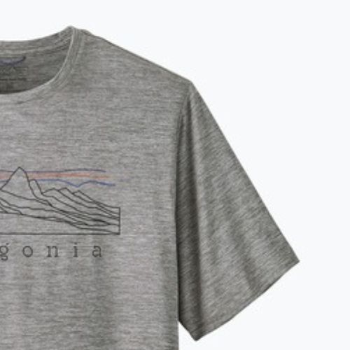 Футболка чоловіча Patagonia Cap Cool Daily Graphic Shirt stratapeaks / feather grey