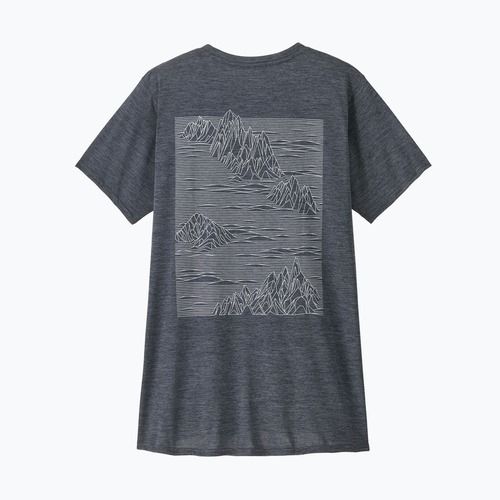 Футболка жіноча Patagonia Cap Cool Daily Graphic Shirt strataspire / smolder blue x-dye