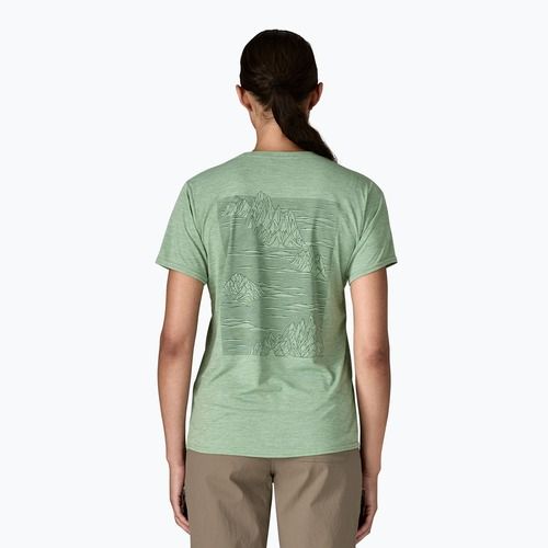 Футболка жіноча Patagonia Cap Cool Daily Graphic Shirt strataspire / ellwood green x-dye