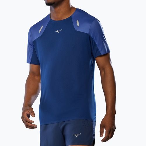 Футболка для бігу чоловіча Mizuno Tech Light Tank estate blue