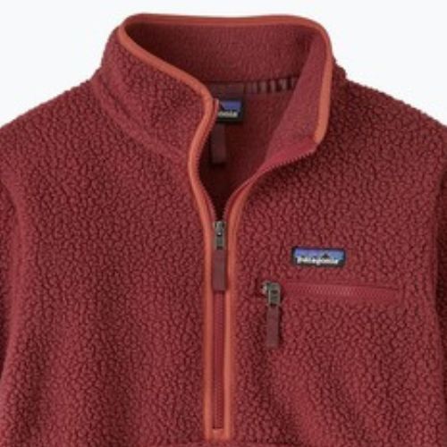 Кофта флісова жіноча Patagonia Retro Pile Marsupial sequoia red