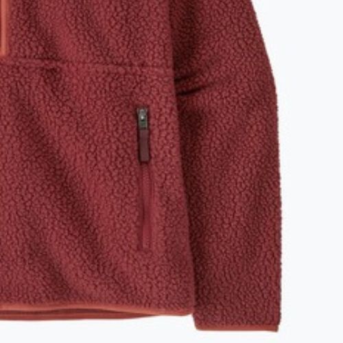 Кофта флісова жіноча Patagonia Retro Pile Marsupial sequoia red