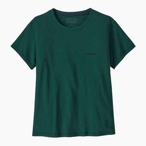 Футболка жіноча Patagonia P-6 Logo Responsibili-Tee cascade green