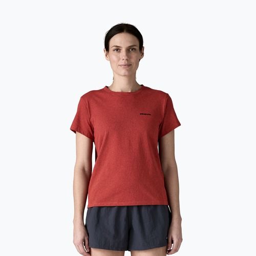 Футболка жіноча Patagonia P-6 Logo Responsibili-Tee potters red