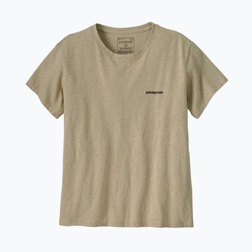 Футболка жіноча Patagonia P-6 Logo Responsibili-Tee pumice