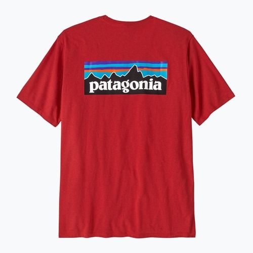 Футболка чоловіча Patagonia P-6 Logo Responsibili-Tee amanita red