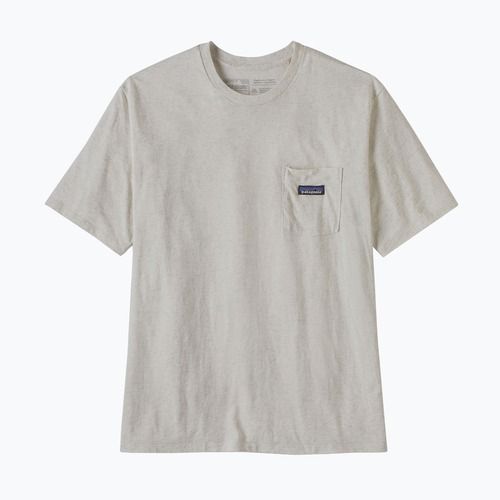 Футболка чоловіча Patagonia Daily Pocket Tee birch white