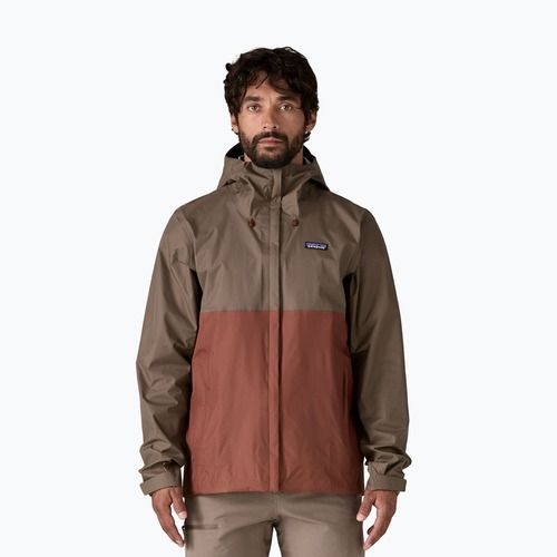 Куртка-дощовик чоловіча Patagonia Torrentshell 3L Rain marlow brown