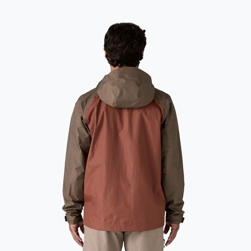 Куртка-дощовик чоловіча Patagonia Torrentshell 3L Rain marlow brown