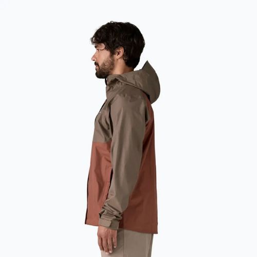 Куртка-дощовик чоловіча Patagonia Torrentshell 3L Rain marlow brown