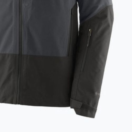 Куртка противітряна чоловіча Patagonia Insulated Storm Shift black w / smolder blue