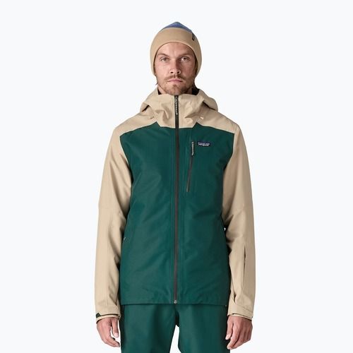 Куртка-дощовик чоловіча Patagonia Insulated Powder Town cascade green