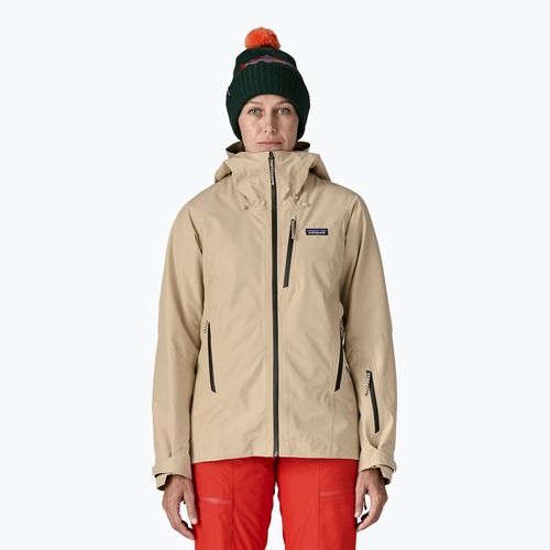 Куртка противітряна жіноча Patagonia Insulated Storm Shift oar tan