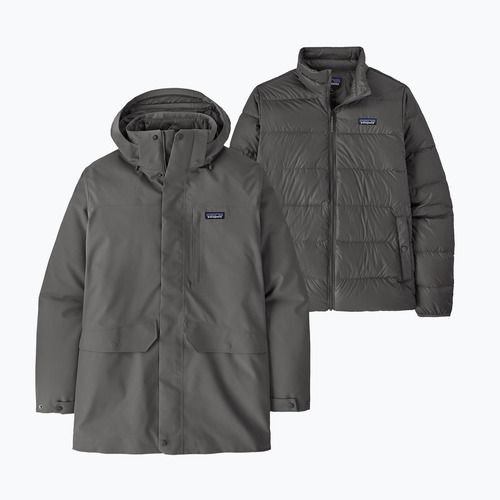 Куртка 3в1 чоловіча Patagonia Tres 3-in-1 Parka forge grey