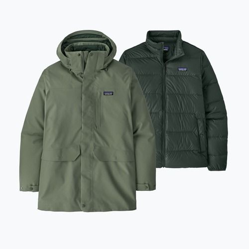 Куртка 3в1 чоловіча Patagonia Tres 3-in-1 Parka old growth green